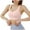 Womens Bras Pink, variant on ylioge S-5X Plus Size Sports Bras for Women Zip Front Closure Bralettes No Underwire Push Up Solid High-Impact Athletic Yoga Underwear Bra