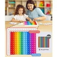 thumbnail image 2 of Creative Math Learning Cards Students Interactive Focus Development & Memory Training Arithmetics Practice Study Cards, 2 of 8