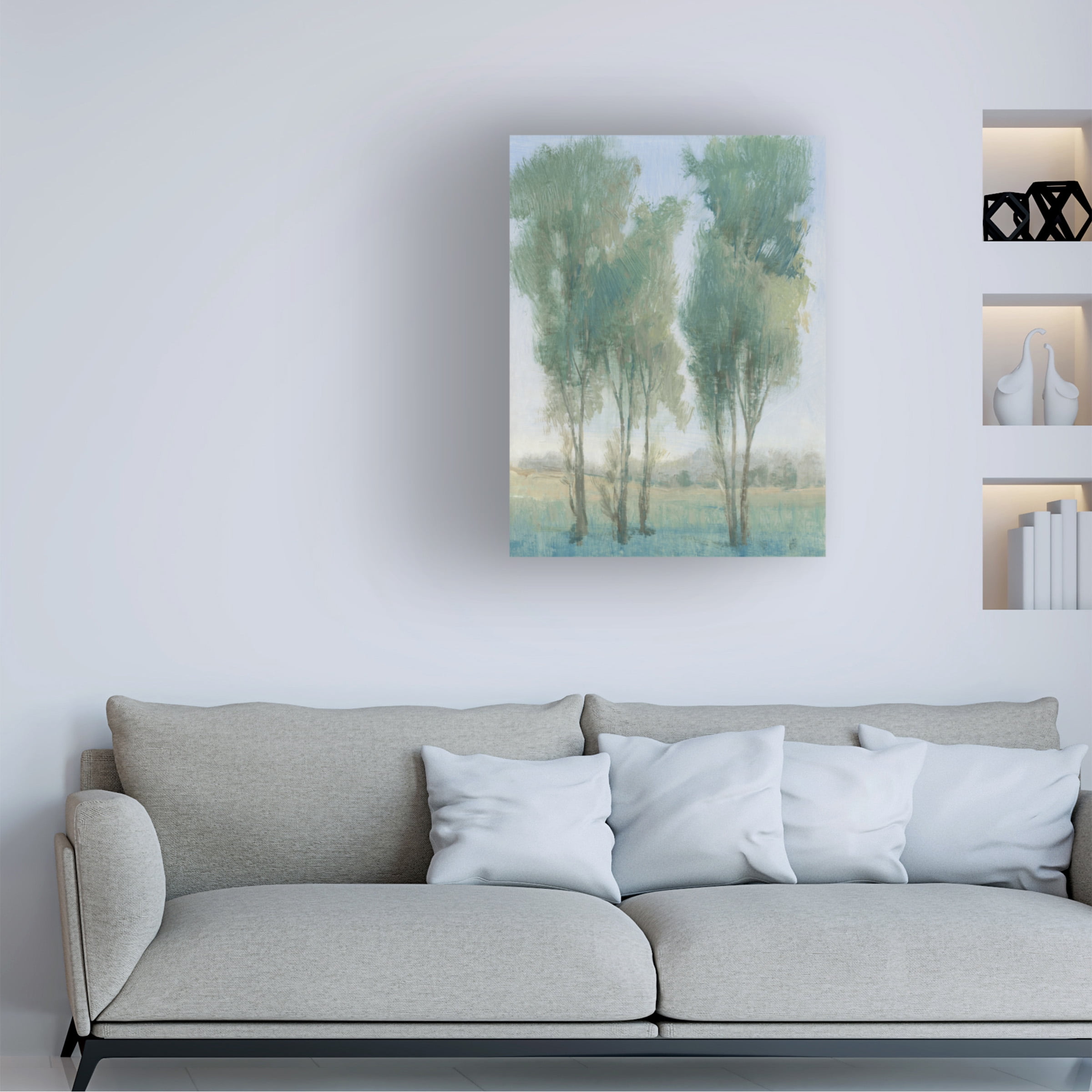 Tim OToole 'Tree Grove II' Canvas Art