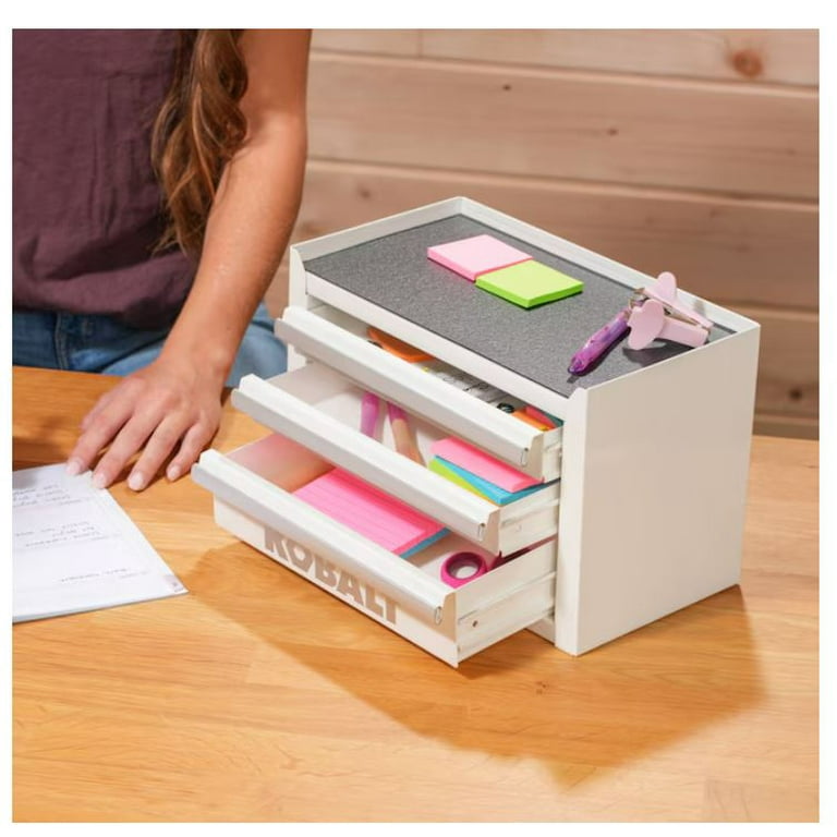 PREDUCTS MODULE Drawer mini base slider付 Kobalt Mini-Base 11-in W x 7.4-in H x 6.22-in D 3-Drawer
