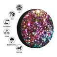 thumbnail image 4 of Sikiie Color Shiny PVC Leather Spare Tire Wheel Cover Spare Tire Cover, for Car Truck SUV Camper Trailer Universal Fit(14-17in)-17 inch, 4 of 6
