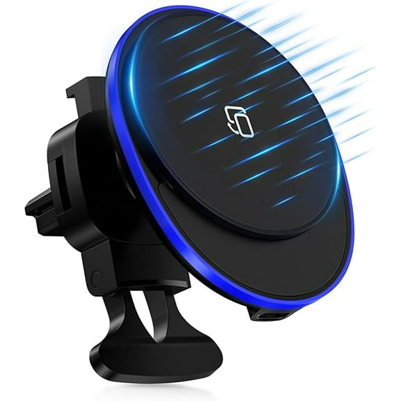 15W MagSafe Car Mount Charger Samsung Android Wireless Car Charger for Samsung Galax Z Fold Flip 7/S25 Ultra Plus/S24 FE/S23/S22,Magnetic Air Vent Phone Holder Fast Charging for iPhone 16e 16
