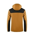thumbnail image 2 of Outdoor Jacket for Men Winter Hiking Tooling Hooded Jacket Coat Windbreaker Hooded Rain Coat for Traveling Climbing Hiking Men's Outdoor Waterproof Hooded Jacket, Gold&XS, 2 of 3