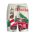 thumbnail image 4 of Gaeub Merry Christmas 1 Printed Men's Short Pajama Pants, Lightweight Lounge & Sleep Bottoms Keep You Cool - Small, 4 of 9