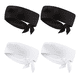 thumbnail image 1 of Cinta para la cabeza que absorbe el sudor, diadema con lazo, banda para el pelo para hombres, mujeres, niños y niñas, banda para el sudor ninja atlética, bandana pirata para tenis y entrenamiento., 1 of 5