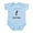 Sky Blue, variant on CafePress - I'd Rather Be Resting Baby Light Bodysuit - Baby Light Bodysuit, Size Newborn - 24 Months