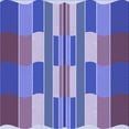 thumbnail image 1 of Ahgly Company Machine Washable Indoor Square Transitional Purple Amethyst Purple Area Rugs, 4' Square, 1 of 7