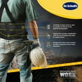 thumbnail image 2 of Dr. Scholl’s Heavy-Duty Back Support Brace, Designed for Professionals, Targeted Back Pain Relief (Size S/M), 2 of 8