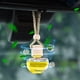 thumbnail image 4 of Ambientador para retrovisor de coche | Difusor colgante de aceites esenciales con aromas naturales | Eliminador de olores para un coche nuevo y purificador | Decoración compacta para coche, 4 of 6