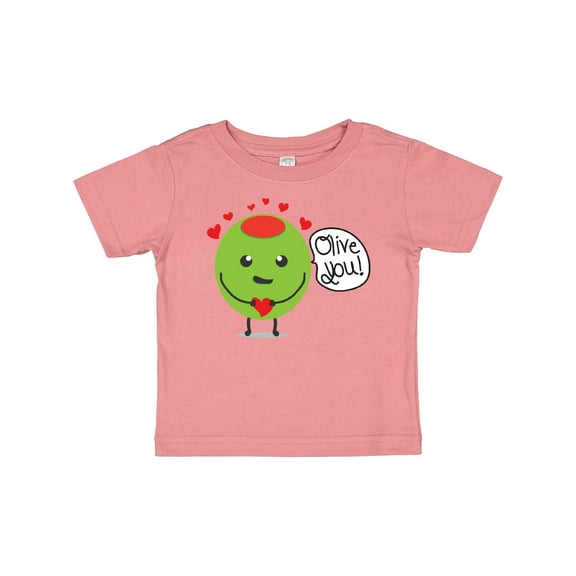 Inktastic Olive You Boys or Girls Baby T-Shirt