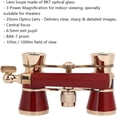 thumbnail image 3 of 1 Opera Glasses Binoculars, 3X25 Theater Glasses Telescope with Foldable Handle, Mini Lightweight Compact Binoculars for Concert Opera Theater Sightseeing Tour(Red), 3 of 5