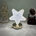 thumbnail image 4 of Sentmoon Desk Lamp LED Lamp Artificial Flower Small Night Light ,Fake Bouquet 6 Heads For Bedroom Bedside Lamp Ambient Light Decor,Desktop Lighting Night Light. Deals of the Day Clearance Prime, 4 of 9