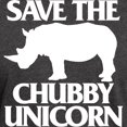 thumbnail image 3 of CafePress - Save The Chubby Unicorn Dark T Shirt - Men's Classic Graphic Cotton T-Shirt, 3 of 4
