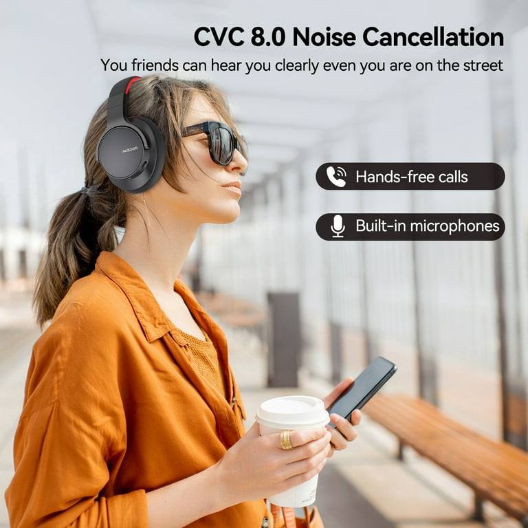 Evodx active noise cancelling bt 5.0 headphones hotsell