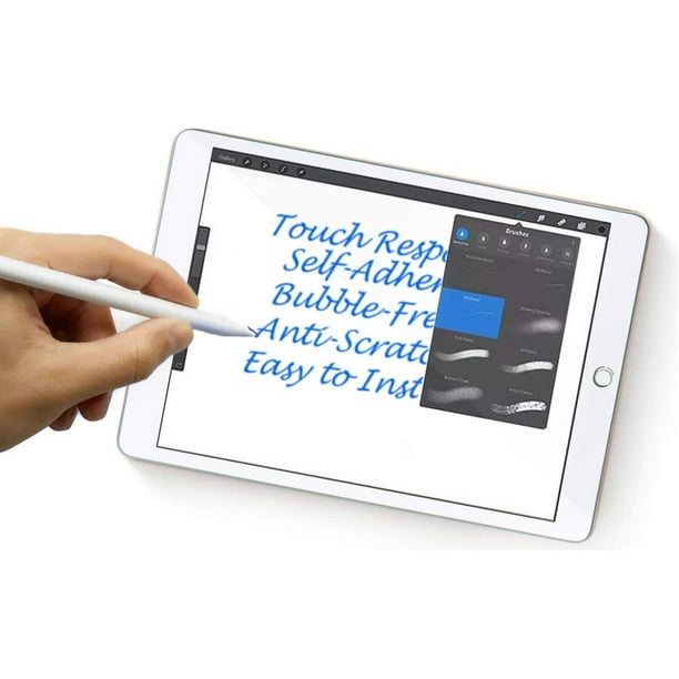 2 pièces] Protection Écran Compatible iPad 9/8/7 Génération (iPad