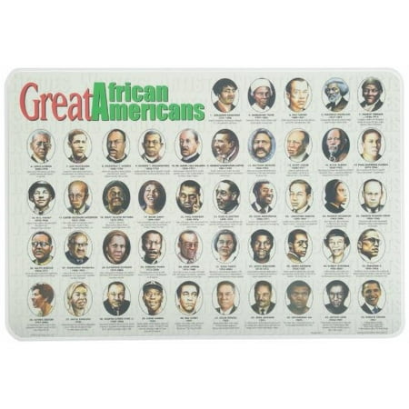 

Painless Learning Great African Americans Placemat