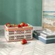 thumbnail image 2 of Outdoor Folding Picnic Basket Portable Camping Storage Container Plastic Frame Large Capacity Supermarket Shopping A, 2 of 5