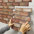 thumbnail image 4 of 3d Simulation Brick Wall Stickers Wallpaper Kitchen Art Decals Decor, 4 of 5