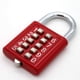thumbnail image 2 of Candado de seguridad con botón de combinación Cerradura digital Maleta Baúl Puerta Cajón Caja Herramientas de bricolaje Mecanismo de bloqueo de 10 dígitos de 5 posiciones Mecanismos de llave ciega ro, 2 of 5