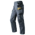 thumbnail image 2 of Mrmaere Men’s Waterproof Cargo Outdoor Pants Long Leg Durable Fabric Weather-Resistant Design Wear for Hiking Camping Activities Gray L, 2 of 5