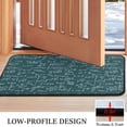 thumbnail image 3 of Math Equations Dark Green Formula Pattern Door Rugs,Washable Non Slip Door Mats Indoor,Decorative Door Mats,Entry Mat Indoor for Entrance,Bedroom,Kitchen,Bathroom,30"x17", 3 of 6