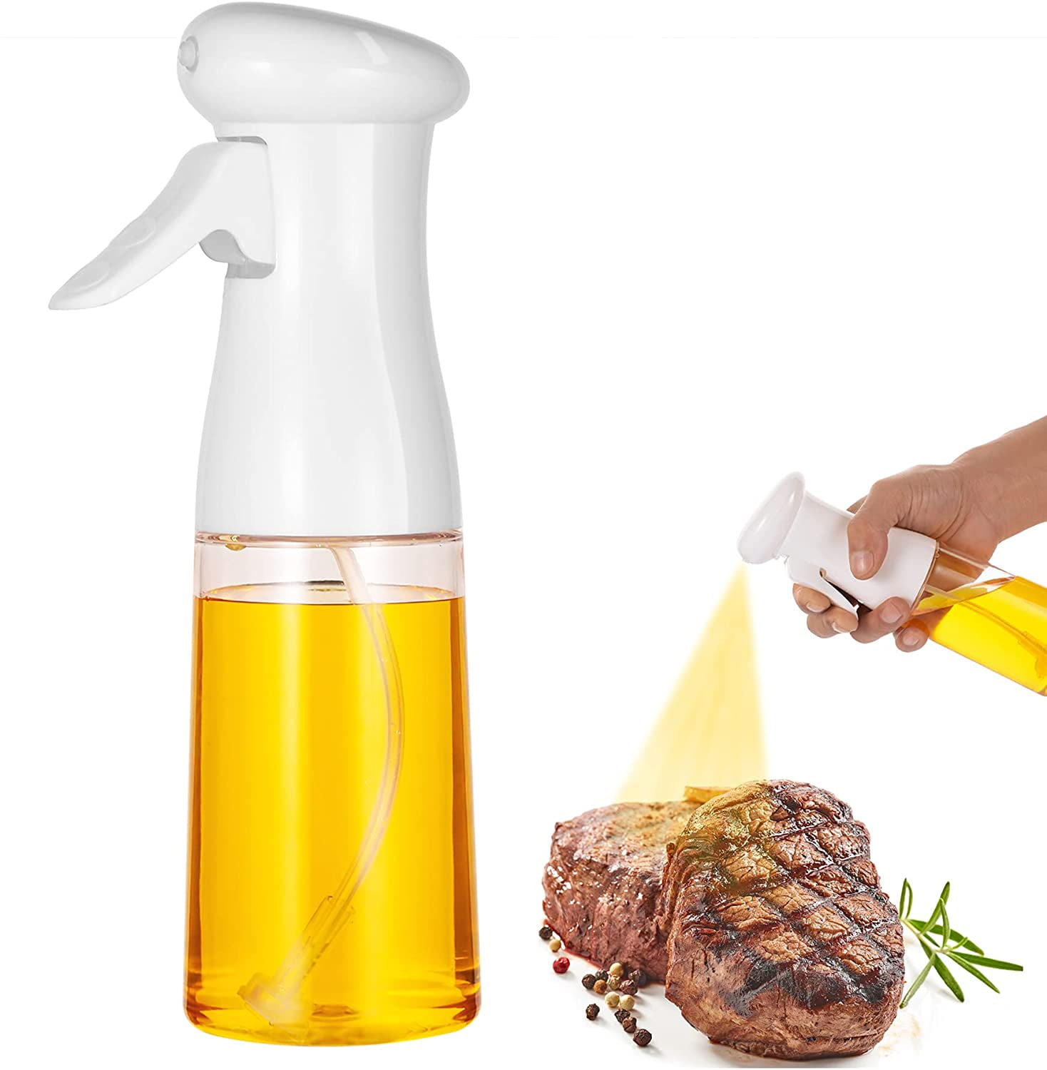 Olive Oil Sprayer For Cooking 7 oz/210 ml Refillable Oil Dispenser Bottle Mister