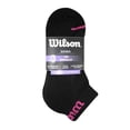 thumbnail image 1 of Tin Wilson para Mujer, Quarter Afelpado Liso Negro 3 Pares Unitalla, 1 of 4