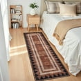 thumbnail image 3 of 2x6 Washable Modern Solid Area Rug, Non Slip TPR Backing Low Pile Carpet for Living Room, Bedroom, Dining Room,Red, 3 of 7