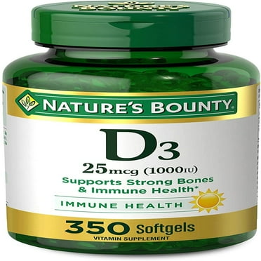 Nature's Bounty® Vitamin E Pure dl-Alpha 180mg (400 IU), 120 Softgels ...