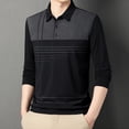 thumbnail image 1 of Blusa y camisa de manga larga con cuello vuelto para hombre, pijama deportivo para el hogar, camiseta de color liso, blusa deportiva de poliéster para hombre, 1 of 6
