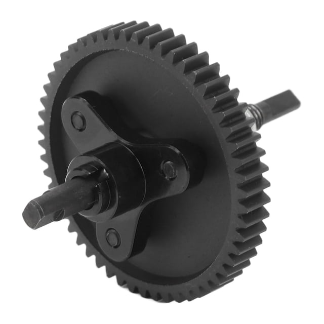 Engranaje recto 54T embrague deslizante completo conjunto de embrague deslizante diferencial de acero de aluminio para coches Traxxas Slash 1/10 RC negro