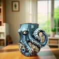 thumbnail image 4 of QHUDLV Handmade 2025 New Octopus Mug, 3D Octopus/Kraken Design Beer Mug, Unique and For M With Tentacle Great Handle Mustache Novel, 4 of 9