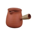 thumbnail image 4 of Tetera con filtro de té, olla para hervir agua, resistente al calor, tetera para cocinar, teteras para Hotel, senderismo, amantes del té, regalo, casa 400ml con cuerda de cáñamo Macarena Tetera, 4 of 8