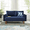 Space Blue, variant on Uspridefurniture Hazen 57.8'' Velvet Square Arm Loveseat, Blue