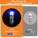 thumbnail image 3 of Mini luces LED azules para fiestas SumDirect que no parpadean, paquete de 30, 3 of 7