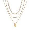thumbnail image 1 of JeenMata Juego de Regalo 3 Pzas Mujer Collar Colgante Cero, 1 of 6