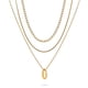 thumbnail image 1 of JeenMata Juego de Regalo 3 Pzas Mujer Collar Colgante Cero, 1 of 6