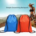 thumbnail image 3 of CNKOO Drawstring Backpack Bags Cinch Sacks String Portable Backpack DIY for School Home Gym Travel Sports Storage, 3 of 12