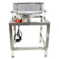thumbnail image 3 of INTBUYING Vibrating Sieve Machine Electric Powder Shaker for Powder Screening 19.69" Stainless Steel with 40 and 100 Mesh Screens, 3 of 16