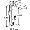 thumbnail image 2 of Adams Right, Stainless Steel, Round Faceplate, Patio Door, Mortise Lock, 2 of 4