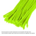 thumbnail image 4 of Uxcell 30cm/12 inch Pipe Cleaners Chenille Stems for DIY Art Crafts Yellow-Green 100 Pack, 4 of 6