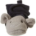 thumbnail image 2 of Hudson Baby Infant and Toddler Girl Cozy Fleece Booties, Dark Pink Navy, 18-24 Months, 2 of 7
