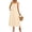 Beige, variant on Uscallm Women's Spaghetti Strap Boho Flowy Maxi Dress Solid ALine Casual Long Travel Beach Dresses Lightweight Summer Sundresses, White L