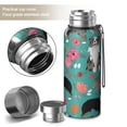 thumbnail image 2 of 20 Oz Australian Shepherd Floral Coffee Tumbler Double Wall Insulated Stainless Steel Water Bottle | Metal Reusable Thermoses Flask with Cup Cap | Leak & Sweat Proof with Anti-Dust Lid, 2 of 7