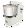 thumbnail image 3 of 30L Food Mixer Double-speed Double-action Dough Kneading Machine with Detachable Bucket 110V, 3 of 21