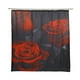 Rideau de Douche 180cm Fleur Résistant à l'Eau Tissu Polyester Long Large 12 – image 5 sur 5