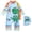 1-Light Blue21633, variant on Tiijoy Boys Swimwear Long Sleeve Rash Guard Swimsuit UPF 50 Bathing Suit, Sizes 2-12