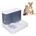 thumbnail image 1 of Alimentador De Alimentos Secos Para Gatos, Alimentador Automático Integrado Para Mascotas, Dispensador De Agua PP De Gran Capacidad Para La Vida Diaria, 1 of 7