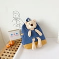 thumbnail image 5 of Mochila infantil personalizada para guardería y escuela | Diseño de oso | Correas ajustables | Bolsa de lona espaciosa para niños y niñas | De 3 a 8 años, 5 of 5