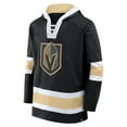 thumbnail image 2 of Men's Fanatics  Black Vegas Golden Knights Inside Line Fleece Pullover Hoodie, 2 of 3